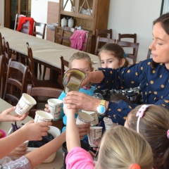 Wizyta uczniów ze szkoły podstawowej z Zakliczyna w Centrum Produktu Lokalnego