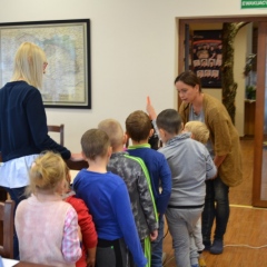 Wizyta przedszkolaków ze Szczepanowic w Centrum Produktu Lokalnego