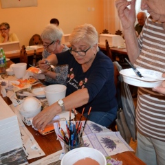 Warsztaty decoupage w ramach projektu Lokalnej Grupy Działania Dunajec-Biała